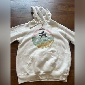 Billabong Medium White Sweatshirt Women's